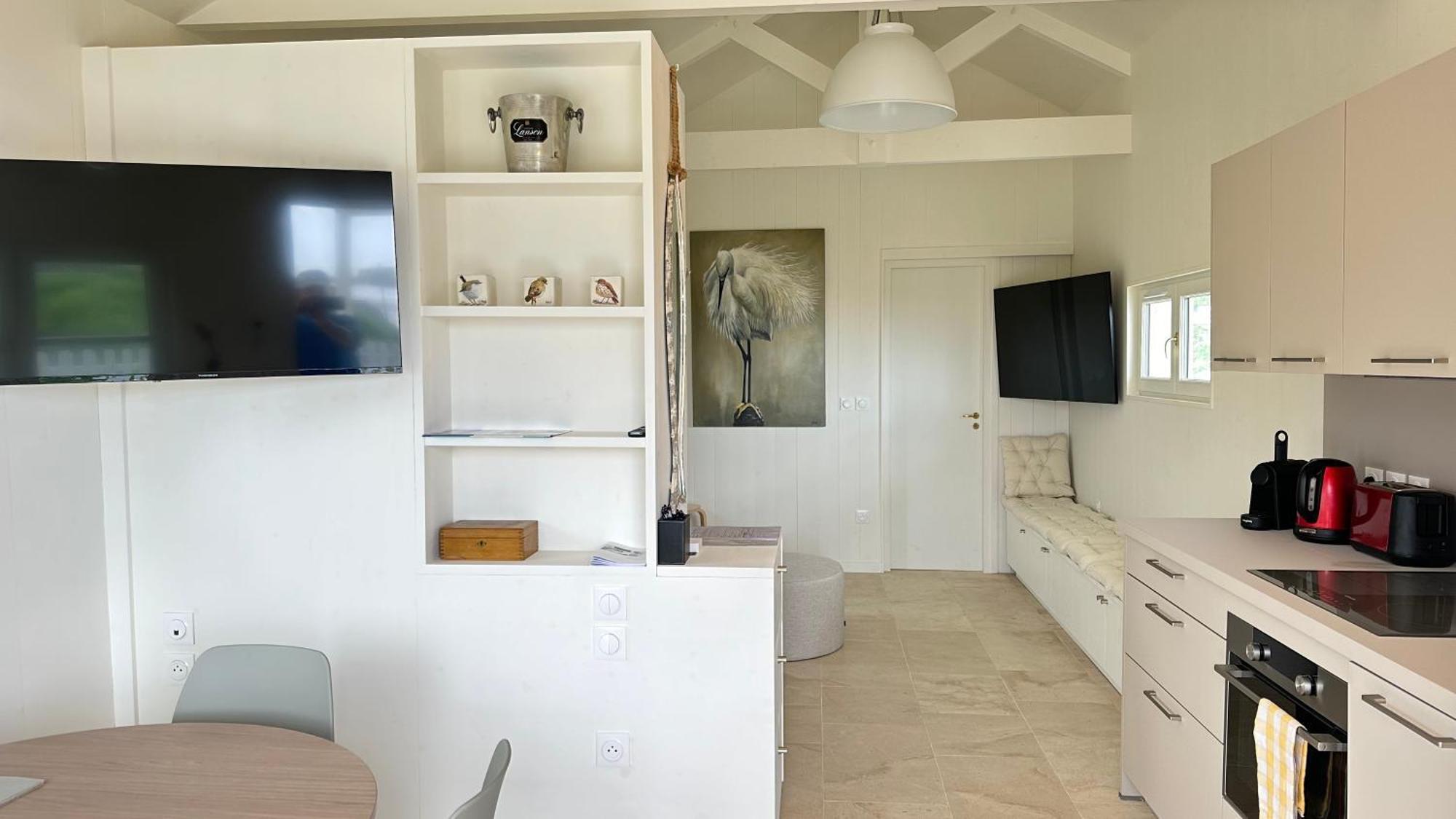 Maison Sur La Plage Avec Vue Mer Panoramique Le Martray Buitenkant foto